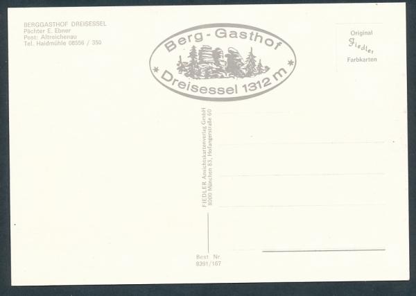 Dreisesselfelsen bei Freyung im Bayer. Wald